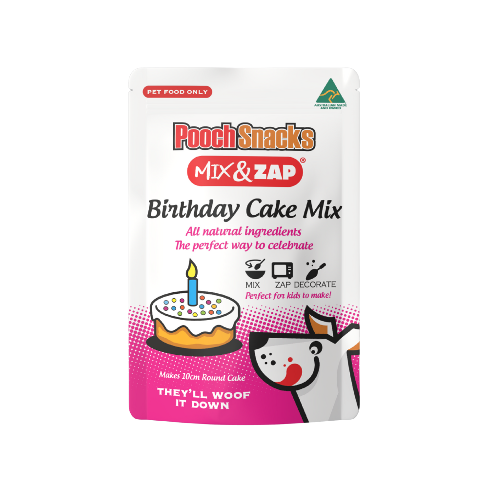 Pooch Snacks Birthday Cake Mix